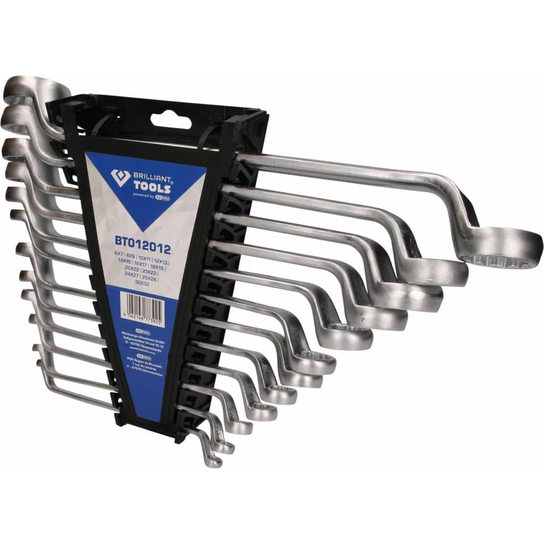 BRILLIANT TOOLS Gleitstück 3/8 Zoll (10 Mm) – BT021901, Aus Chrom-Vanadium-Stahl, Matt Verchromt