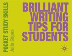 Brilliant Writing Tips for Students Copus Julia
