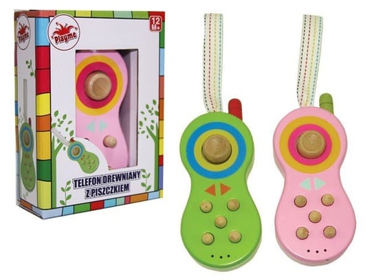 Brimarex, zabawka interaktywna Telefon z dźwiękiem Playme