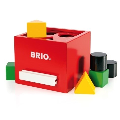Brio, Drewniany Sorter Kształtów Retro, 63014800 Brio