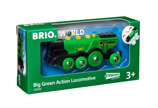 Brio, Klasyczna zielona lokomotywa, 33593 Brio