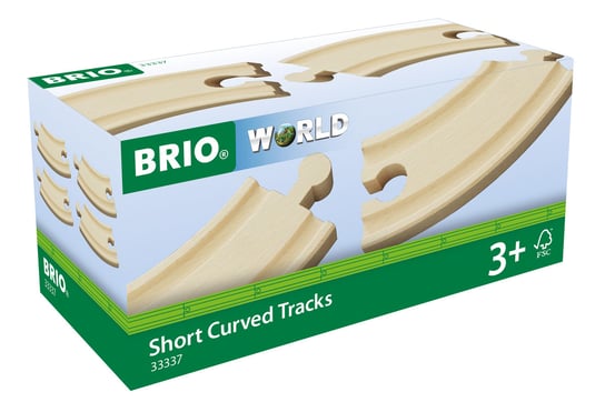 Brio, Krótkie Zakręty, 4 el. Brio