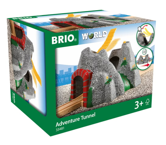 Brio, Tunel z mostem i dźwiękami, 33481 Brio