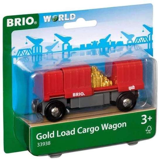 Brio, Wagon z Ładunkiem Złota, 63393800 Brio