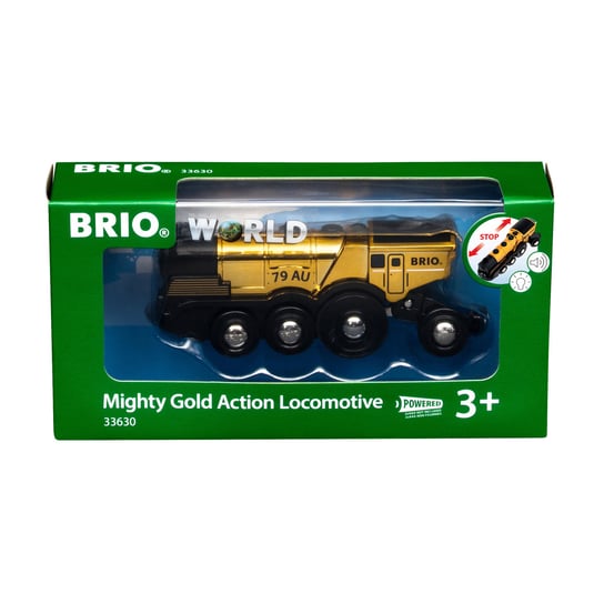 Brio World Złota Lokomotywa Mighty Gold Brio