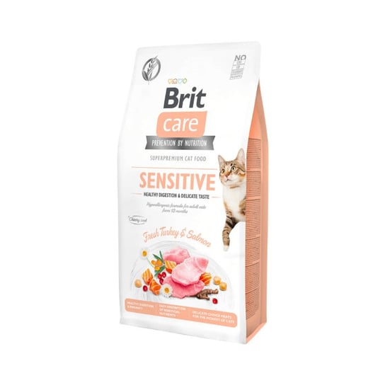 Brit Care Cat Grain-free Sensitive Healthy Digestion &amp; Delicate Taste 7kg Brit
