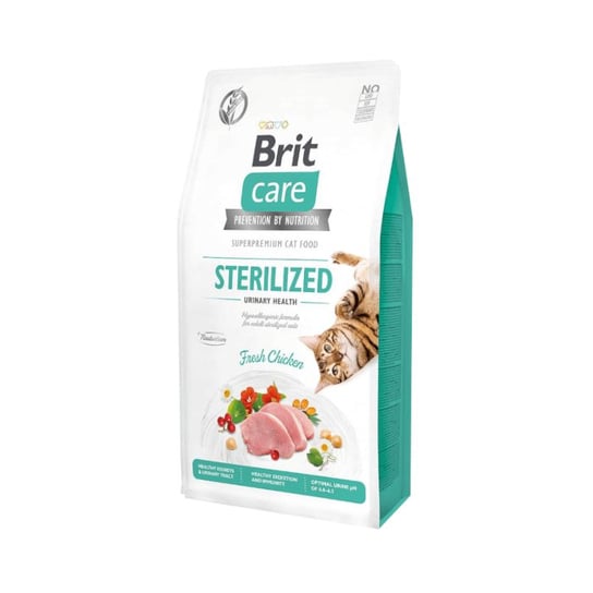 Brit Care Cat Grain-free Sterilized Urinary Health 2kg Brit