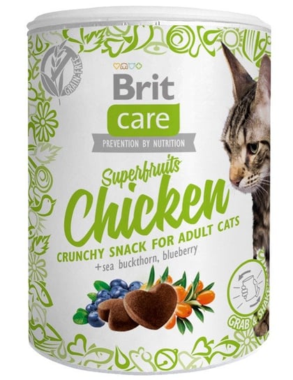 Brit Care Cat Snack Superfruits chicken 100g Brit