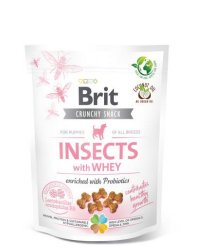 BRIT CARE Dog Crunchy Cracker Puppy Insects rich in Whey 200g Brit