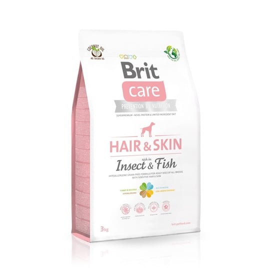 Brit Care Hair &amp; Skin Insect &amp; Fish 3kg Brit
