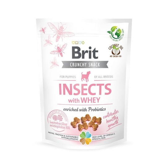 Brit Crunchy Cracker Insect Puppy 200g Brit