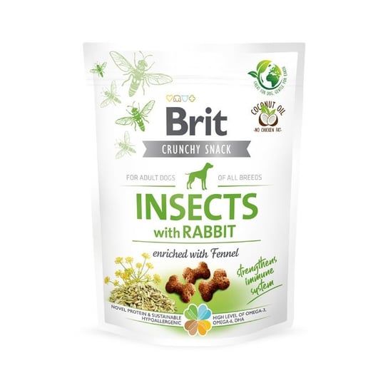 Brit Crunchy Cracker Insect &amp; Rabbit 200g Brit