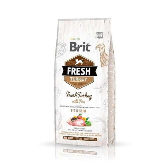 Brit Fresh Turkey with Pea Light Fit &amp; Slim 12kg Brit