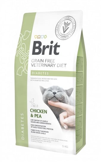 Brit gf veterinary diets cat diabetes 5kg Brit