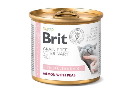 Brit gf veterinary diets cat Hypoallergenic 200g Brit