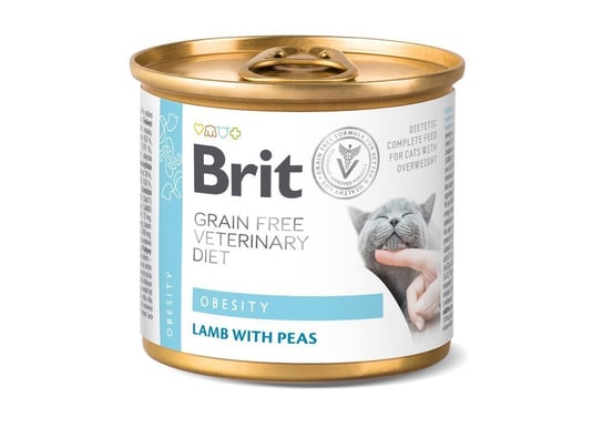 Brit gf veterinary diets cat Obesity 200g Brit