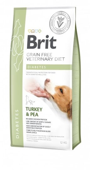 Brit gf veterinary diets dog Diabetes 12kg Brit