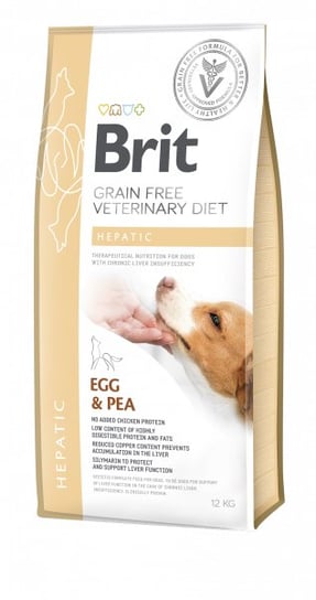Brit gf veterinary diets dog Hepatic 12kg Brit