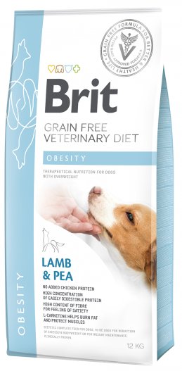 Brit GF veterinary diets dog Obesity 12 kg Brit