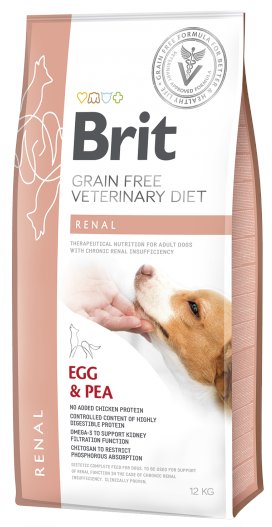 Brit gf veterinary diets dog Renal 12kg Brit