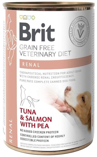 BRIT GF veterinary diets dog Renal 400g-karma mokra dla psa Brit