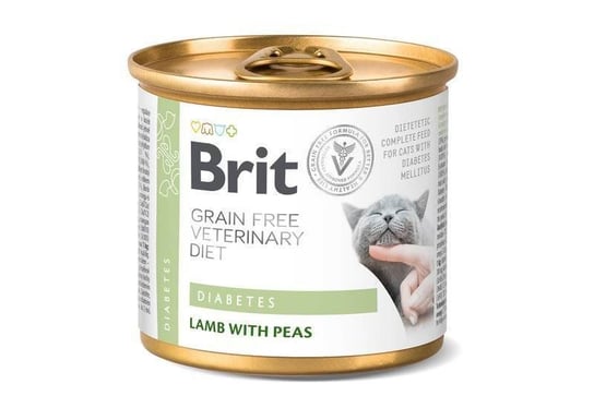 BRIT GRAIN FREE VETERINARY DIET CAT DIABETES 200g Brit