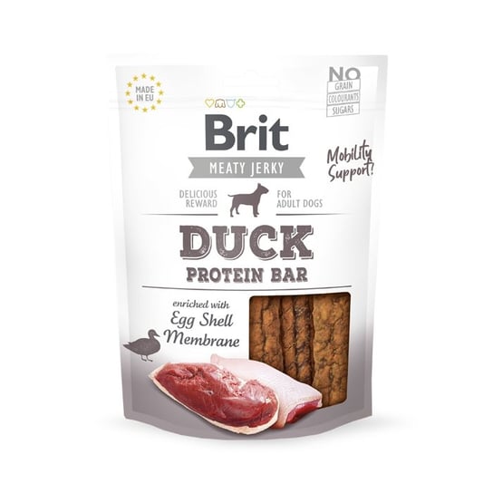 Brit Jerky Snack Duck Protein Bar 80g Brit