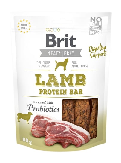 Brit Jerky Snack - Lamb Protein Bar 200g Brit