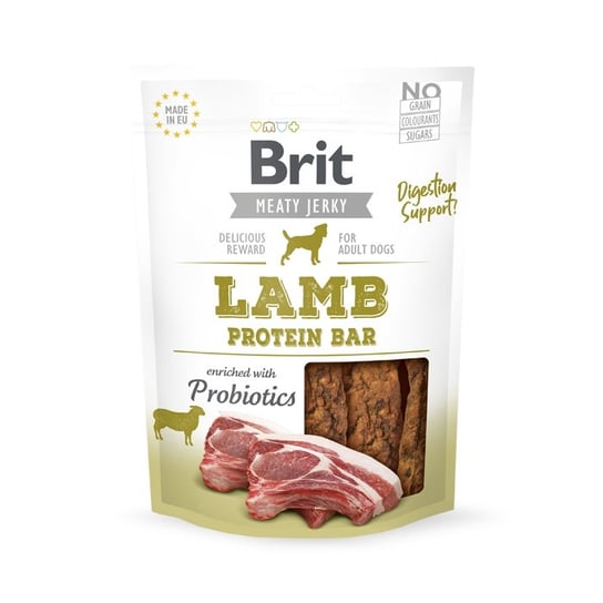 Brit Jerky Snack Lamb Protein Bar 80g Brit