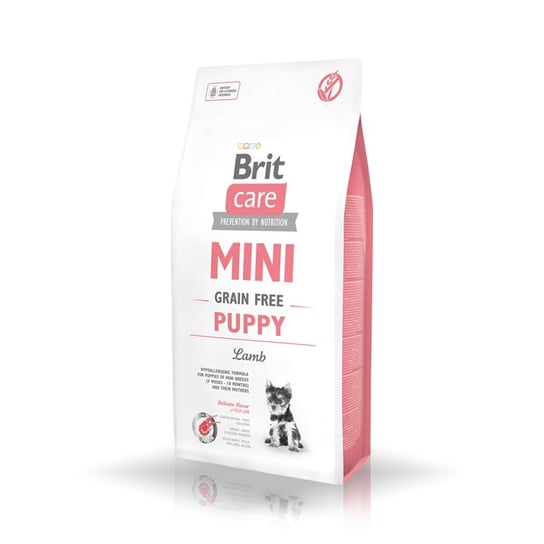 Brit, karma dla psów, Care Mini Grain-Free Puppy Lamb, 7kg Brit