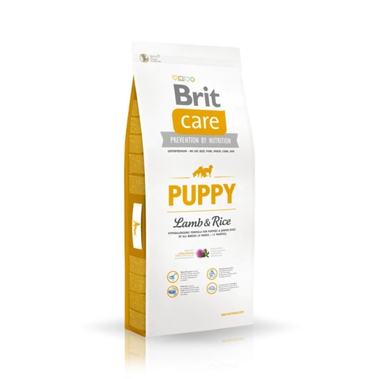 Brit, karma dla psów, Care Puppy Lamb & Rice, 1kg. Brit