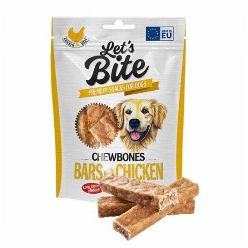Brit Let'S Bite Dog Chewbones Bars With Chicken - Przysmak Dla Psa 175G Brit