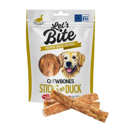 Brit Let'S Bite Dog Chewbones Sticks With Duck - Przysmak Dla Psa 120G Brit