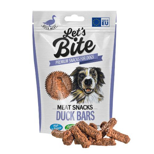 Brit Let'S Bite Dog Meat Snacks Duck Bars - Przysmak Dla Psa 80G Brit