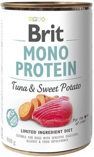 Brit Mono Protein Tuna & Sweet Potato Puszka Dla Psa Z Tuńczykiem I Ziemniakiem 400G Brit