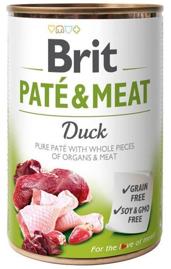 BRIT PATE & MEAT DUCK 6x400g Brit