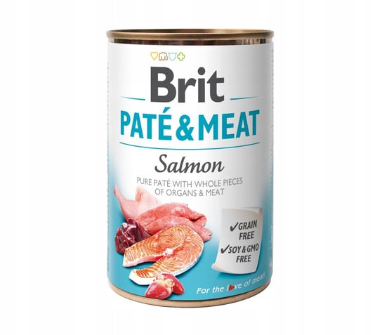 Brit Pate & Meat Salmon 400 G Brit