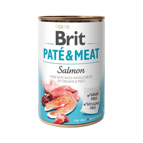 Brit Pate &amp; Meat Salmon 6x800g Brit