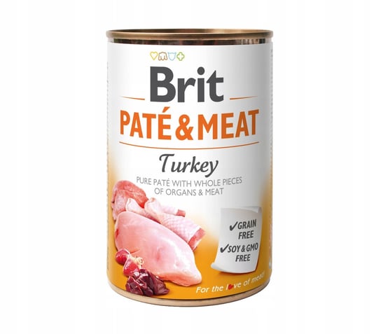 Brit Pate & Meat Turkey 400 G Brit