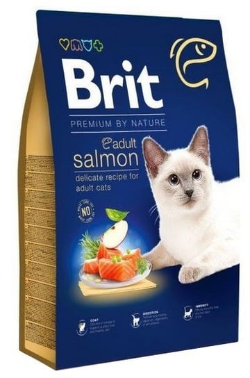 Brit Premium By Nature Cat Adult Salmon 8Kg Brit