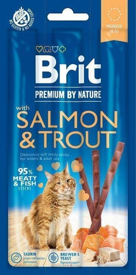Brit Premium Kot Kabanosy Salmon&Trout 3*5G Brit