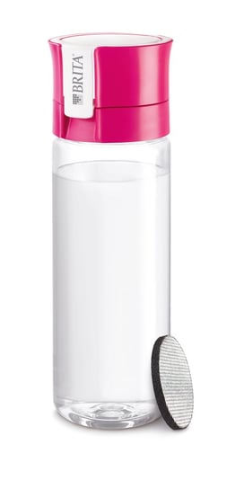 Brita, butelka z filtrem i wkładem, różowa, 600 ml Brita