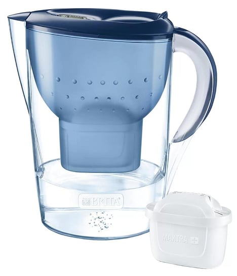 Brita, dzbanek z filtrem i wkładem Brita Marella Xl Granat  Mx+ Pure Brita