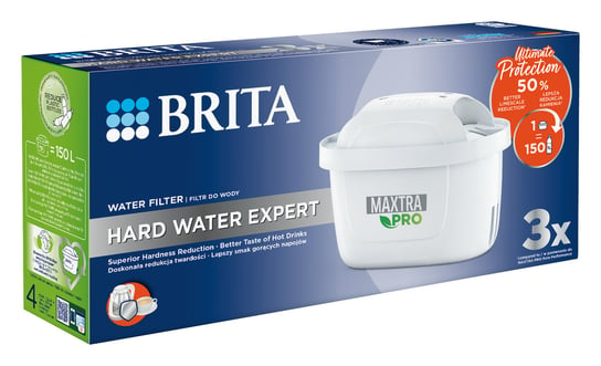 Brita, Filtr do wody MAXTRA PRO Hard Water Expert, 3 szt. Brita