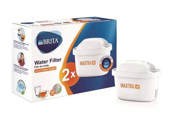 Brita, filtr do wody Mx+ Hard Water Expert 2 szt Brita