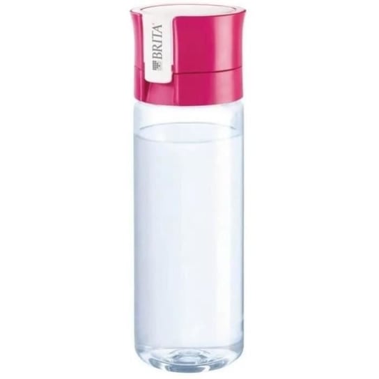 BRITA różowa przezroczysta butelka filtrująca - 1 filtr MicroDisc w zestawie Brita