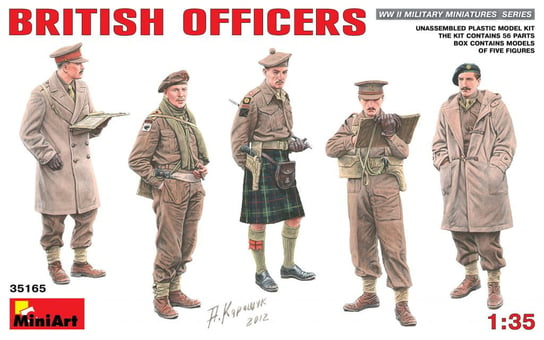 British Officers 1:35 MiniArt 35165 MiniArt