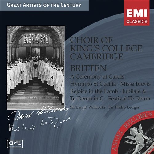 Britten: Festival Te Deum, Op. 32 Simon Channing, James Lancelot, Choir of King's College, Cambridge, Sir Philip Ledger