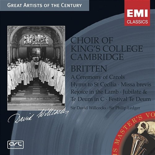 A Ceremony of Carols Op. 28 (2004 Digital Remaster): XI: Recession Osian Ellis, Julian Godlee, Choir of King's College, Cambridge, James Clark, Sir David Willcocks
