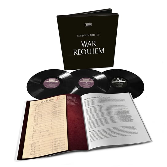 Britten: War Requiem, płyta winylowa Britten Benjamin